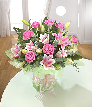 Classic Rose &  Lily Bouquet