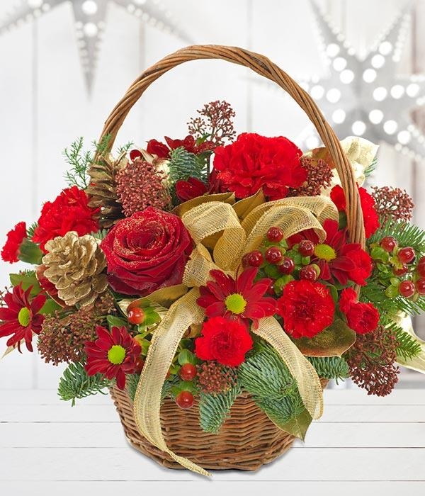 Festive Basket (Red)