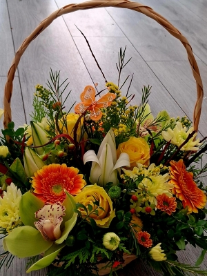 Autumn Sunshine Basket