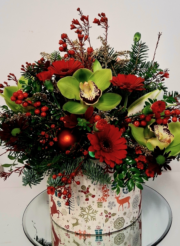 Luxury Festive Hatbox