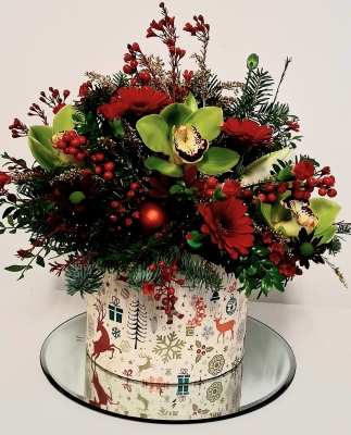 Luxury Festive Hatbox