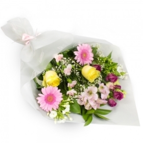 Sunshine Gift Wrapped Bouquet
