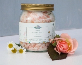Rose and Chamomile Bath Salts by Sugarloaf Botanics