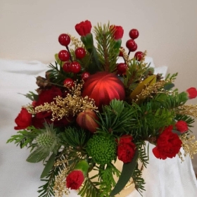 Happy Christmas Hat Box